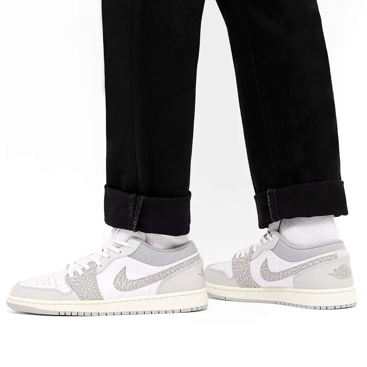 Air Jordan 1 Low Premium 'Elephant Print'