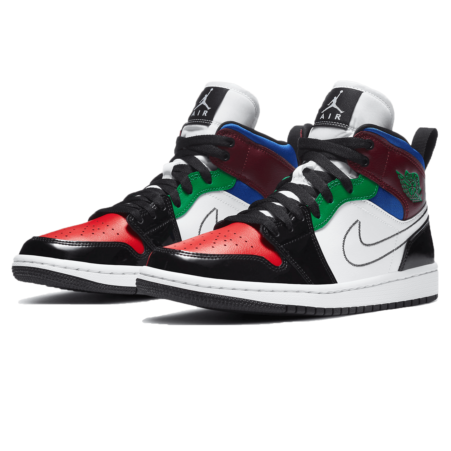 Air Jordan 1 Mid SE Wmns 'Multi-Color'