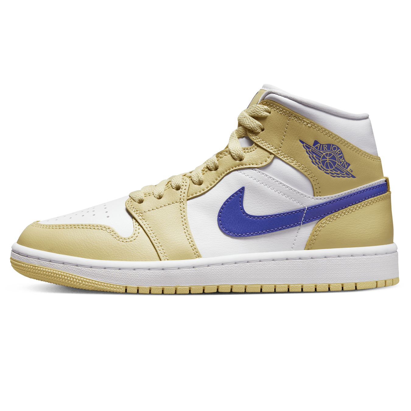 Air Jordan 1 Mid Wmns 'Lemon Wash'