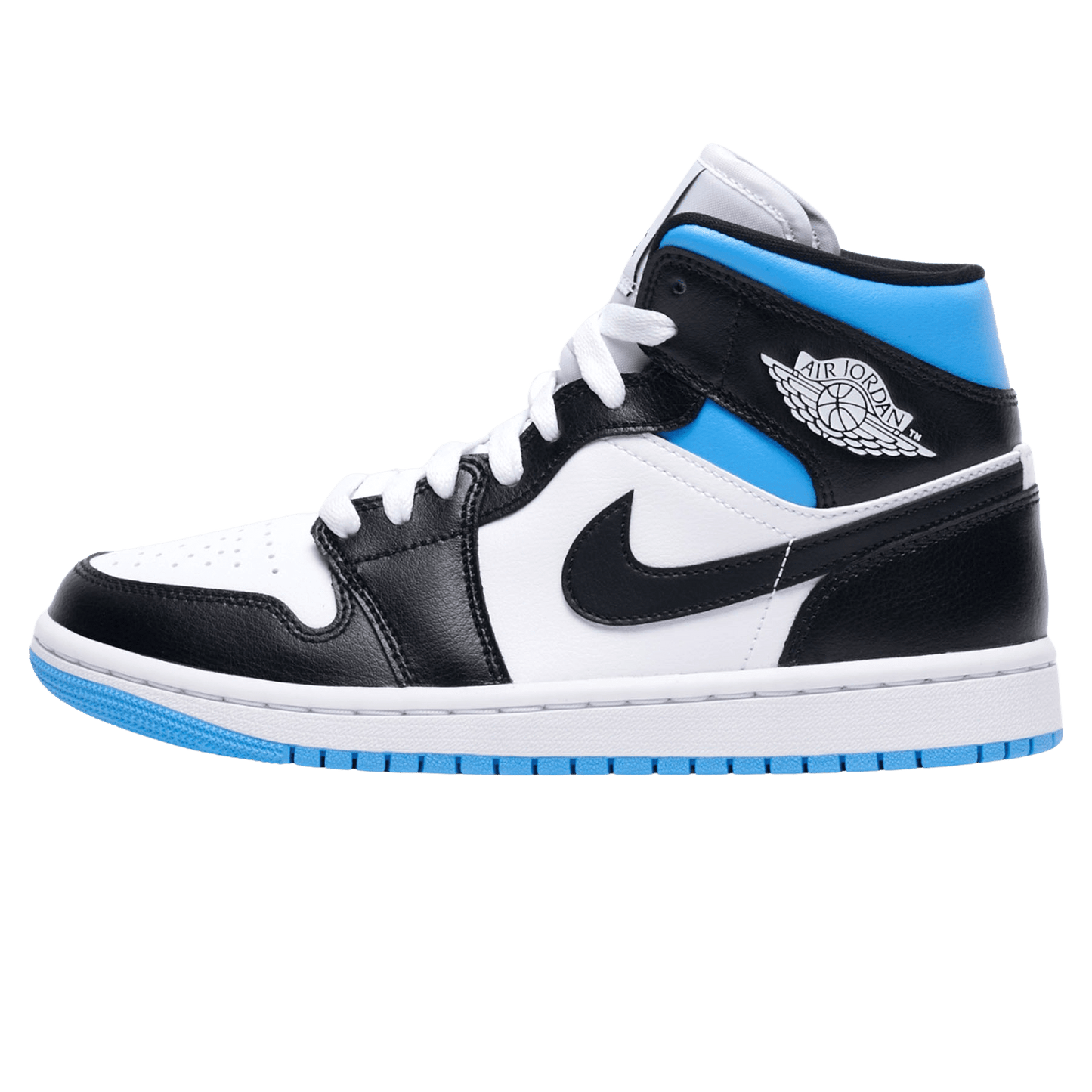 Air Jordan 1 Wmns Mid 'Royal Black Blue'