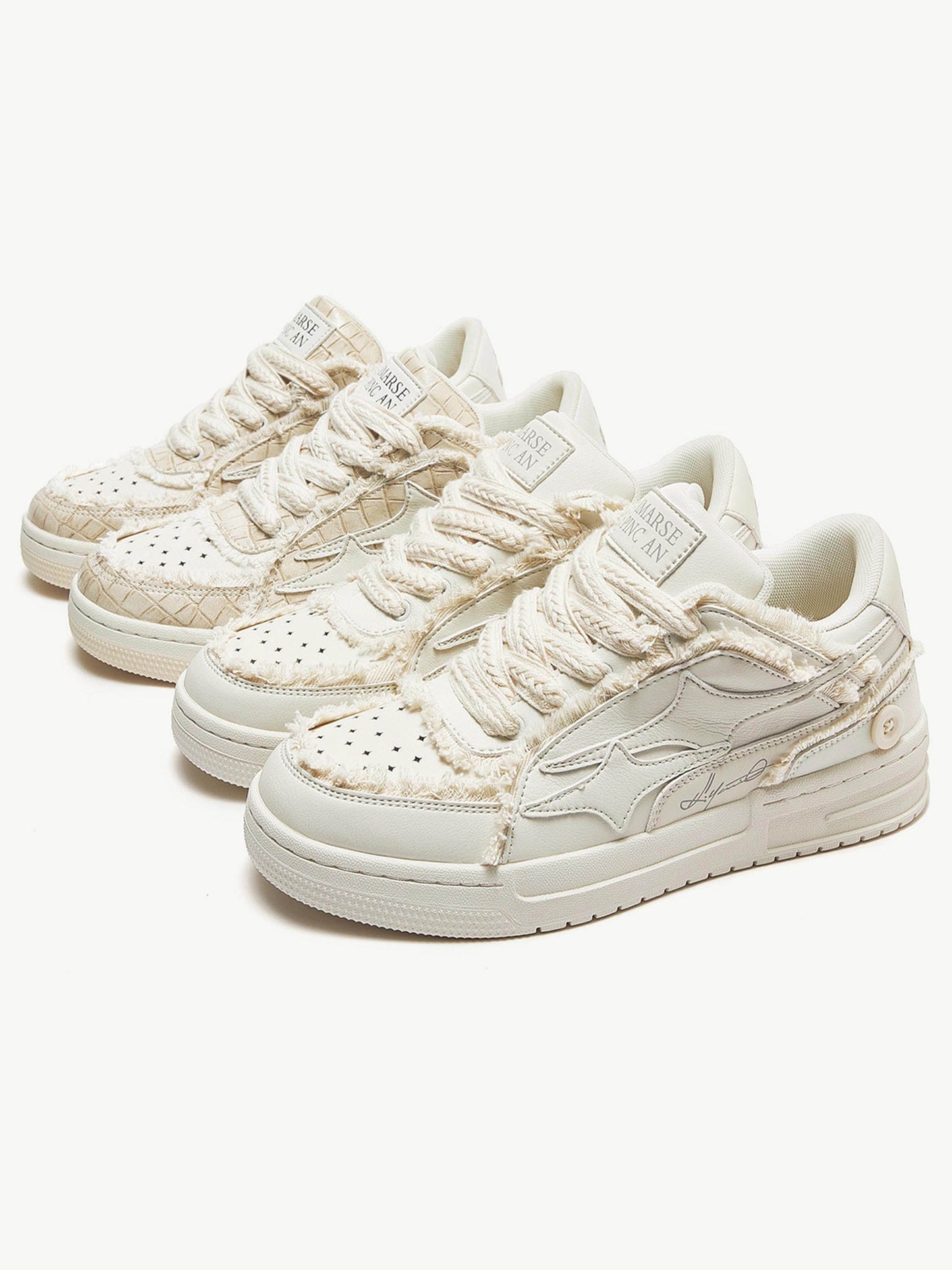 Kicksteria - Casual White Board Shoes-kicksteria.com