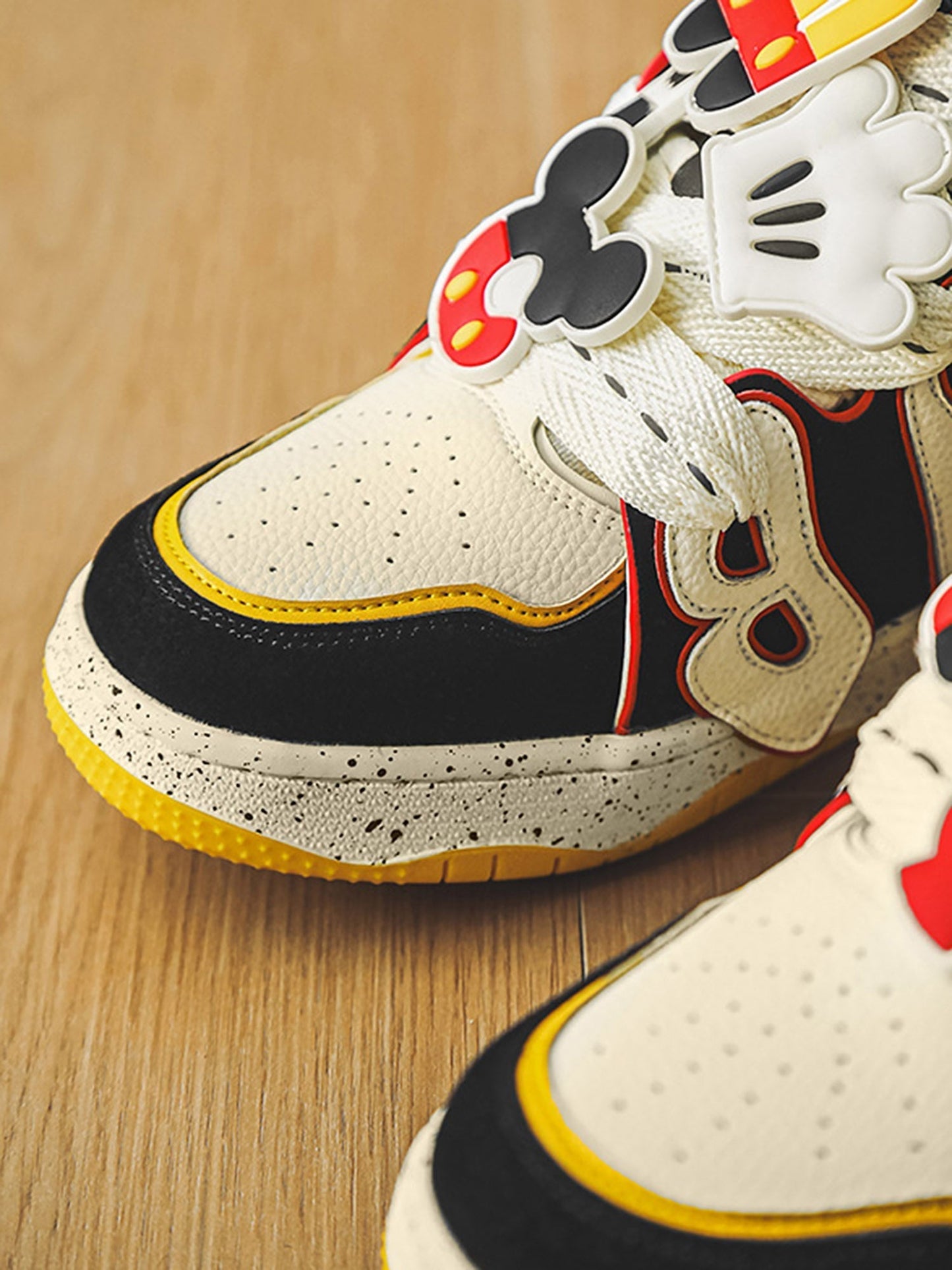 Kicksteria - Design Color Block Letter Shoes-kicksteria.com