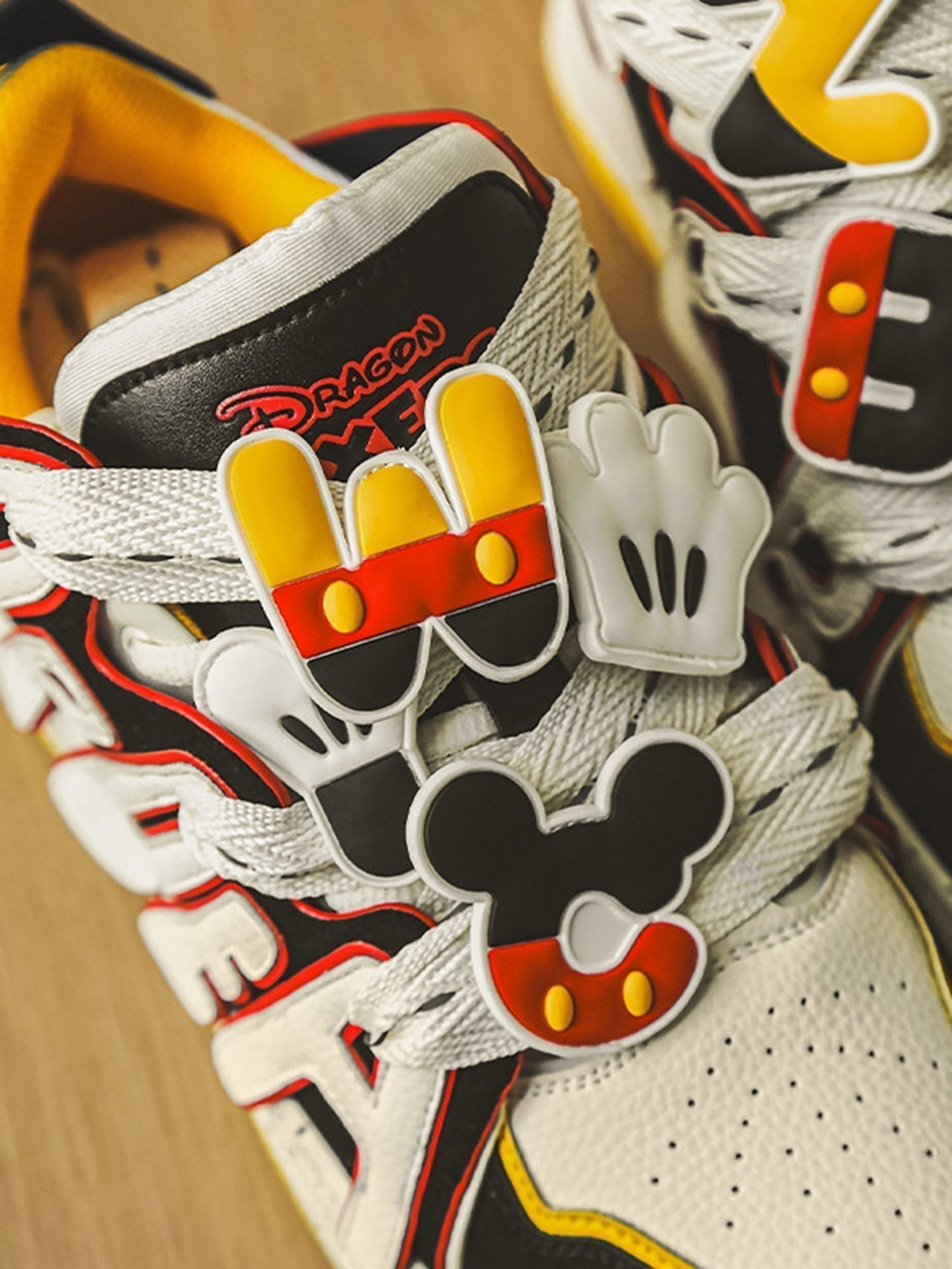 Kicksteria - Design Color Block Letter Shoes-kicksteria.com