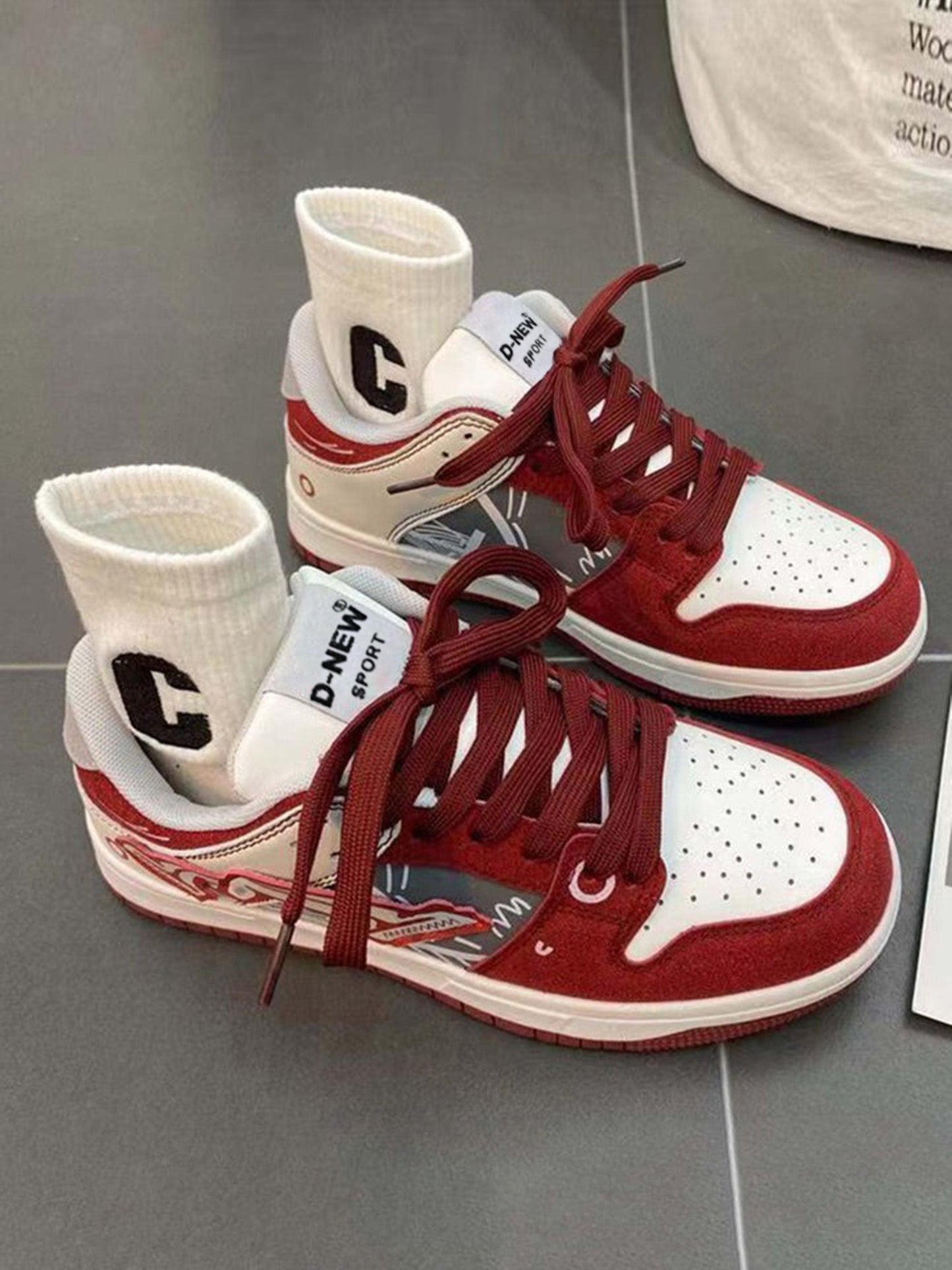 Kicksteria - Hip-hop Graffiti Board Shoes For Couples-kicksteria.com