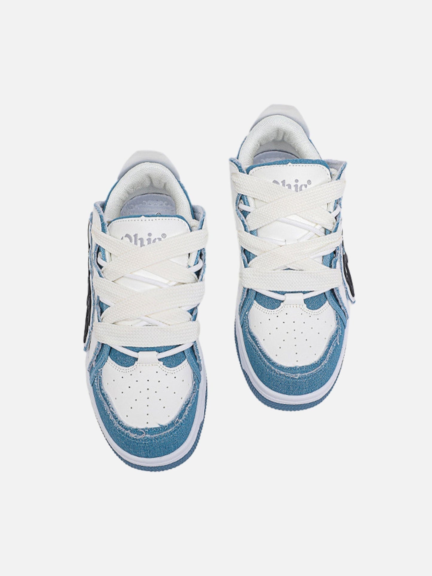 Kicksteria - Hip-hop Niche Color Block Letter Shoes-kicksteria.com