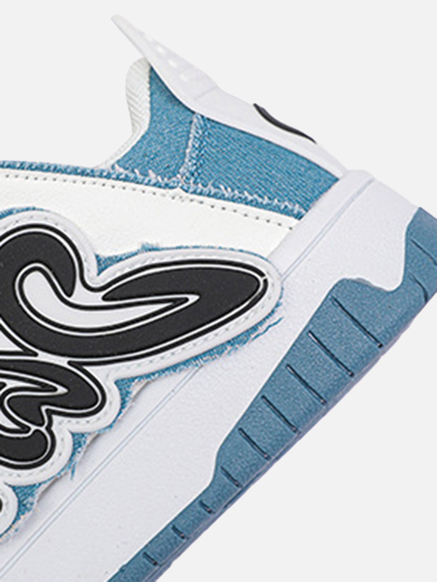 Kicksteria - Hip-hop Niche Color Block Letter Shoes-kicksteria.com