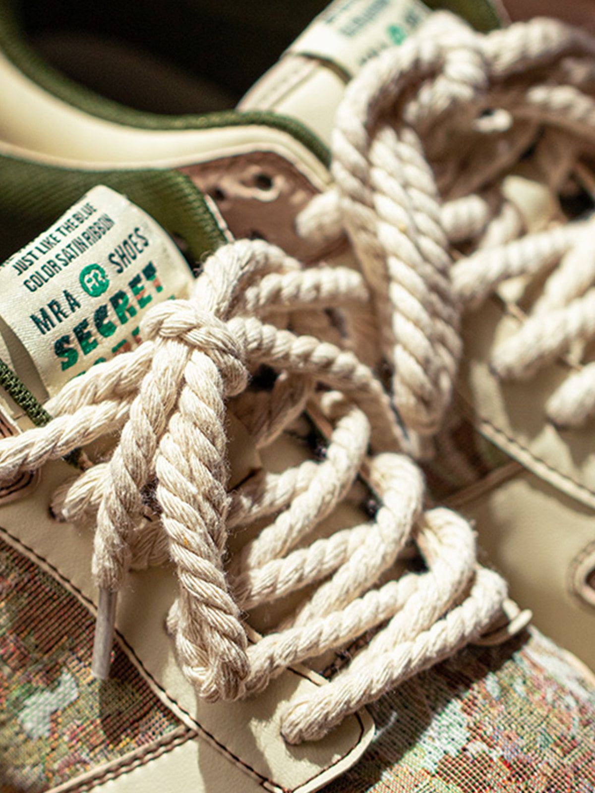 Kicksteria - Oil Painting Forest Print Skate Shoes-kicksteria.com