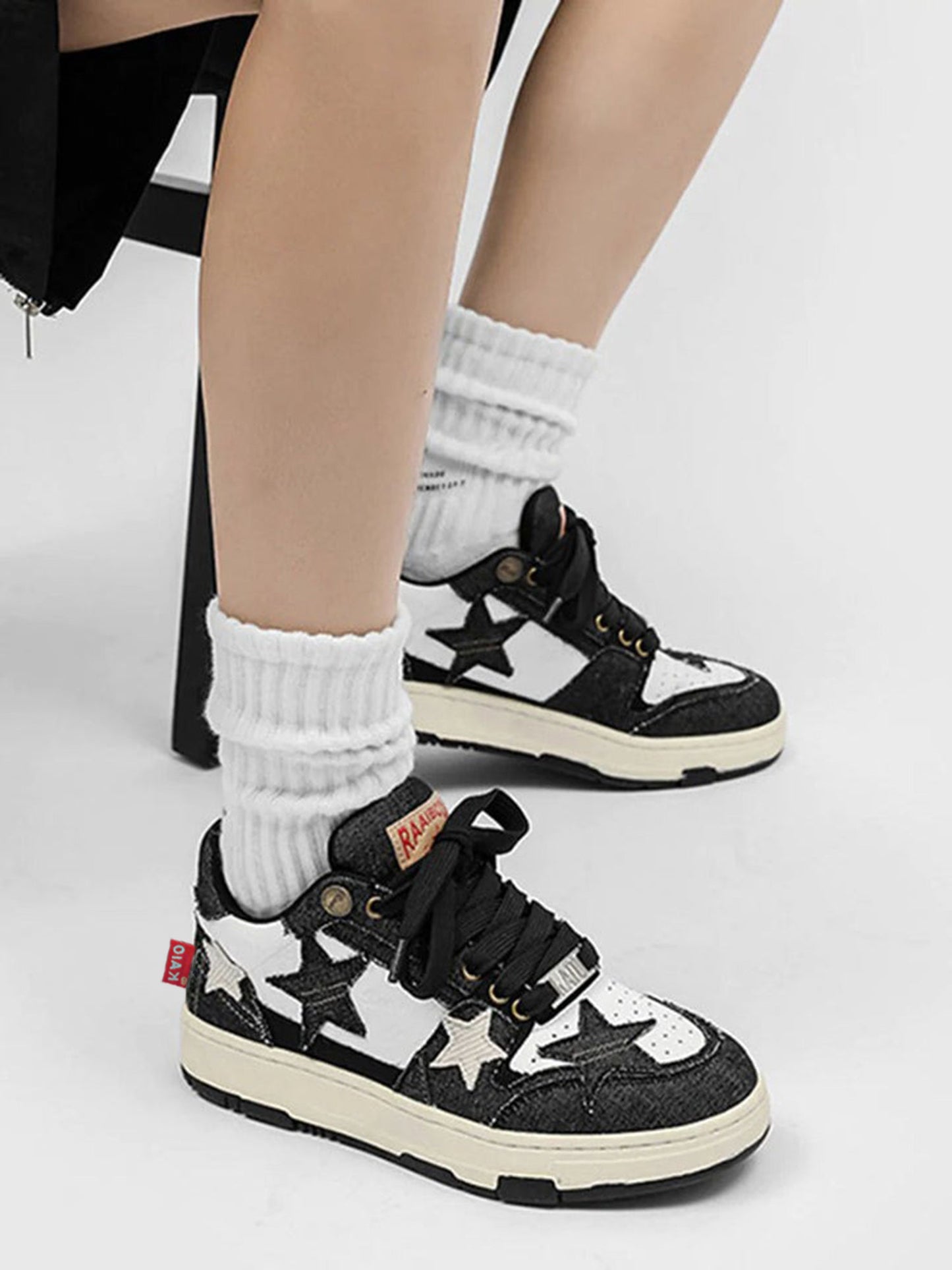 Kicksteria - Retro Star Elements Casual Board Shoes-kicksteria.com