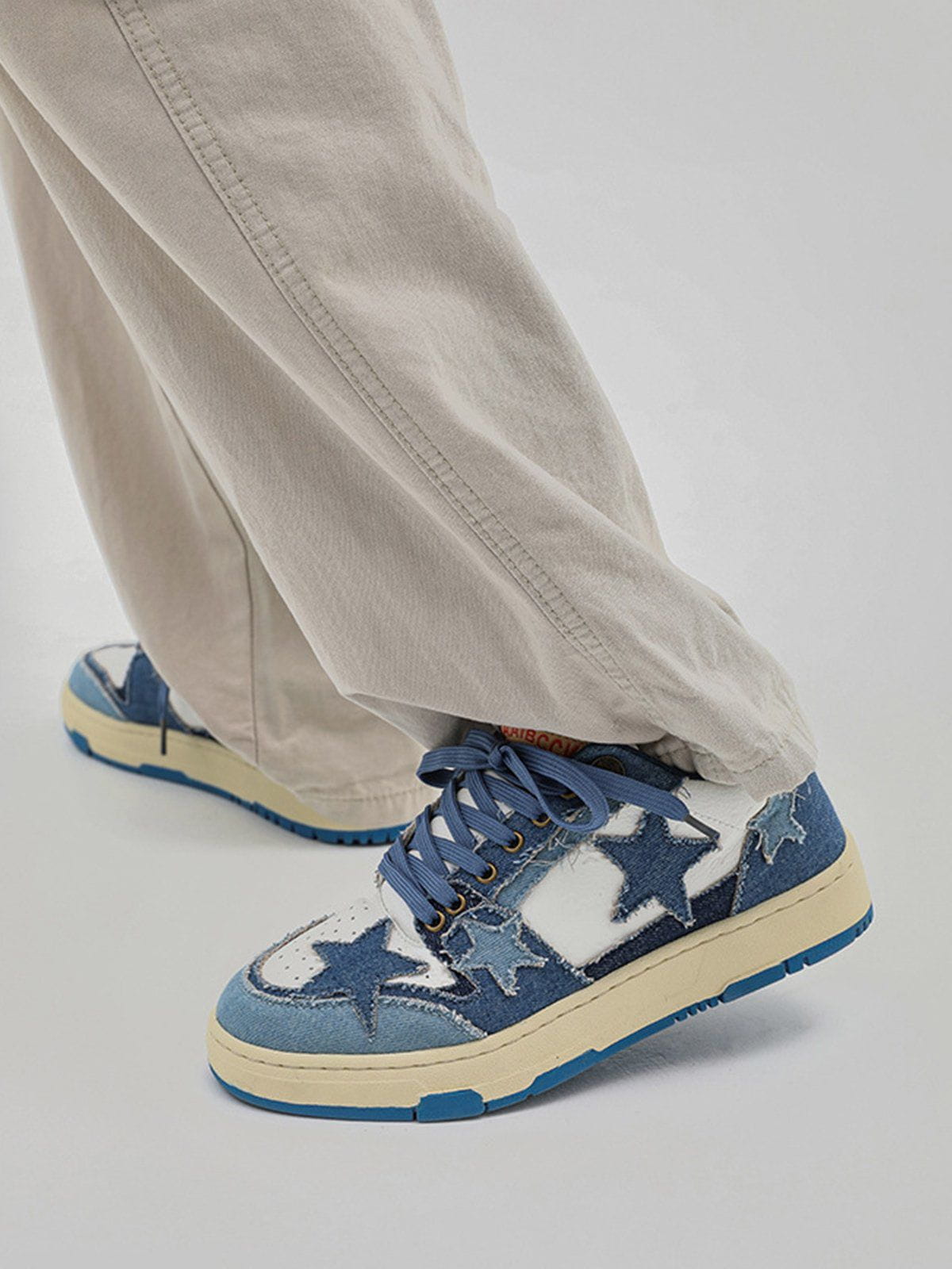 Kicksteria - Stars Casual All-Match Denim Skate Shoes-kicksteria.com
