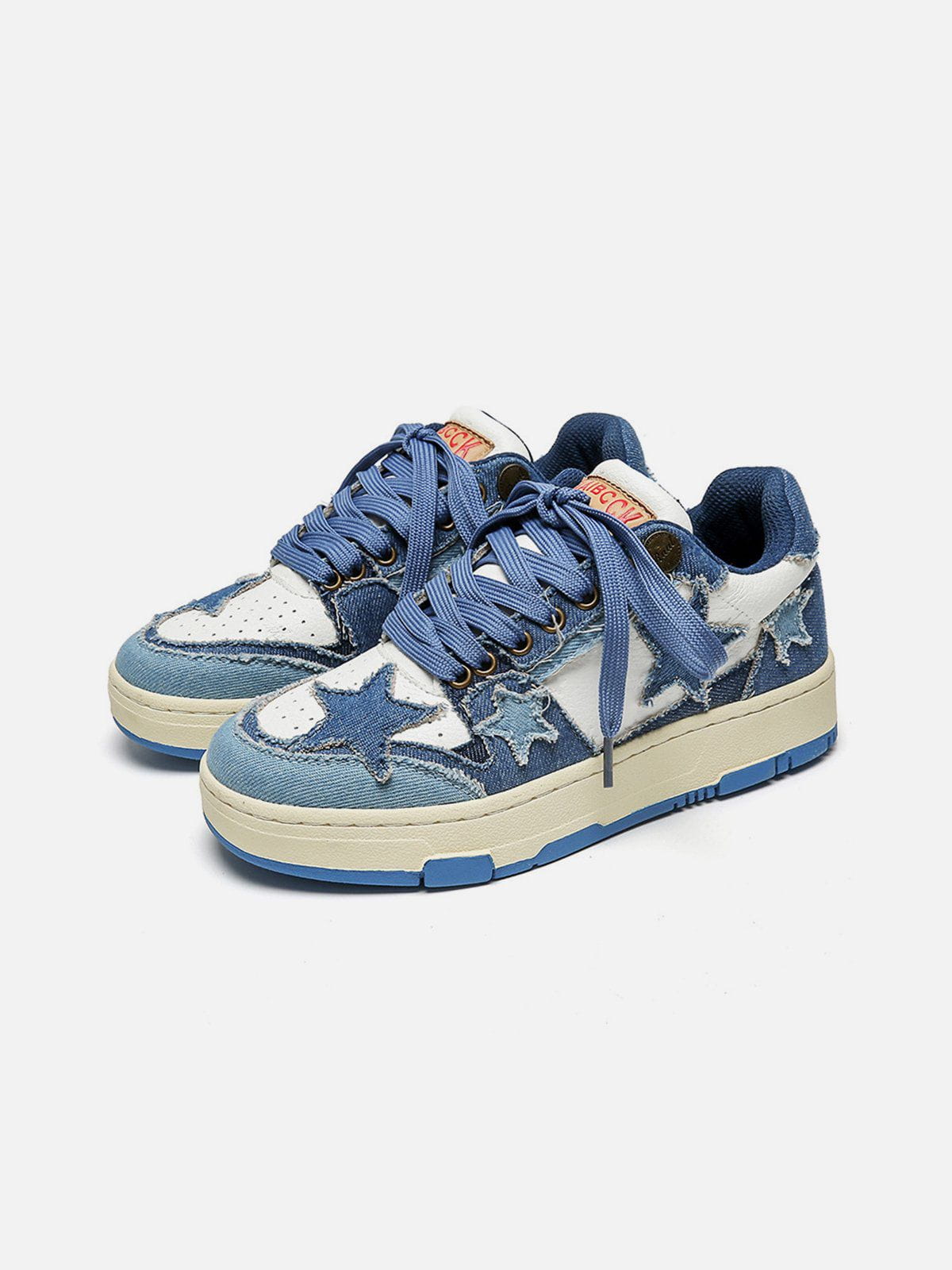Kicksteria - Stars Casual All-Match Denim Skate Shoes-kicksteria.com
