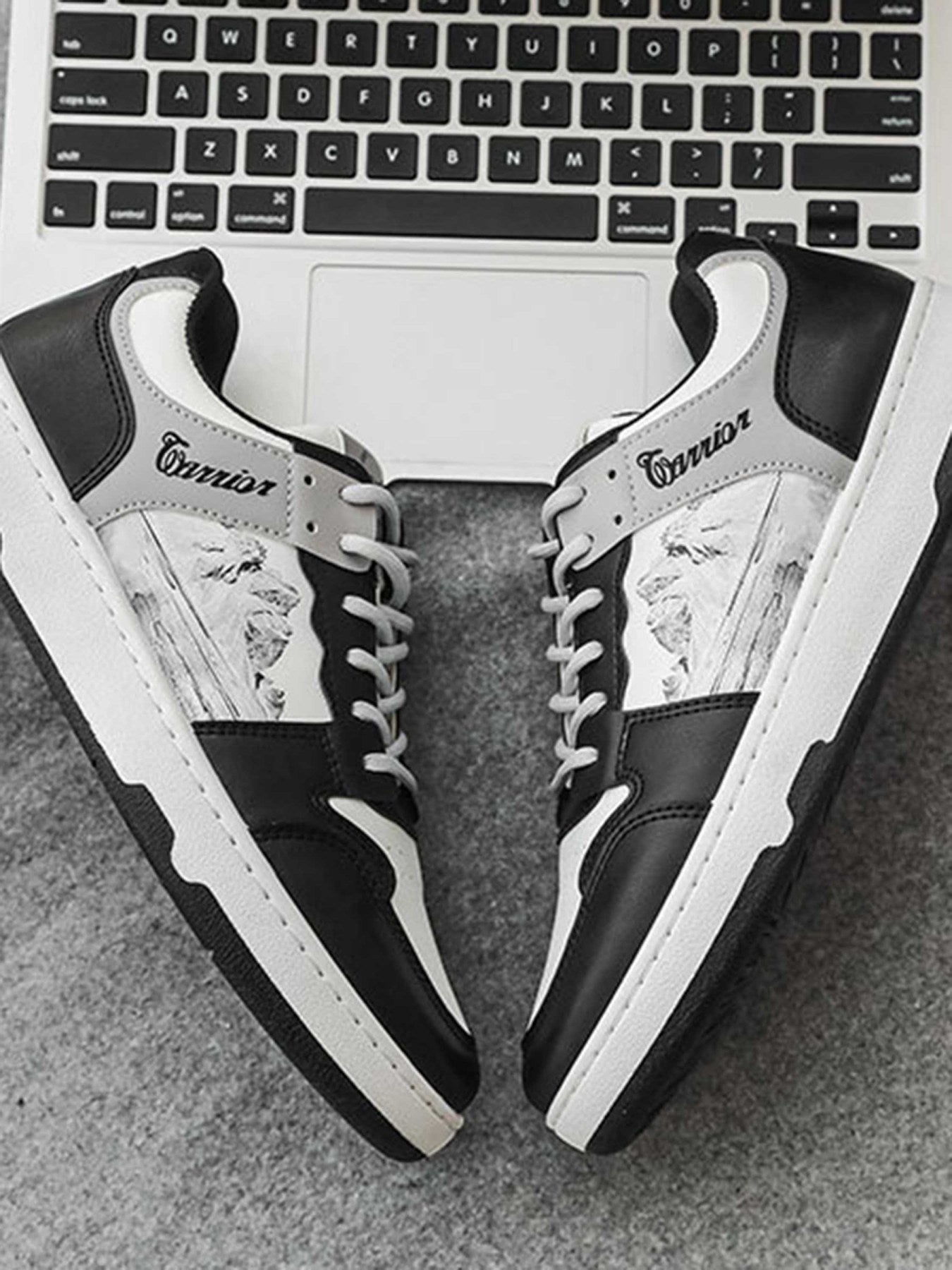 Kicksteria - Versatile Casual Ink Painting Board Shoes-kicksteria.com