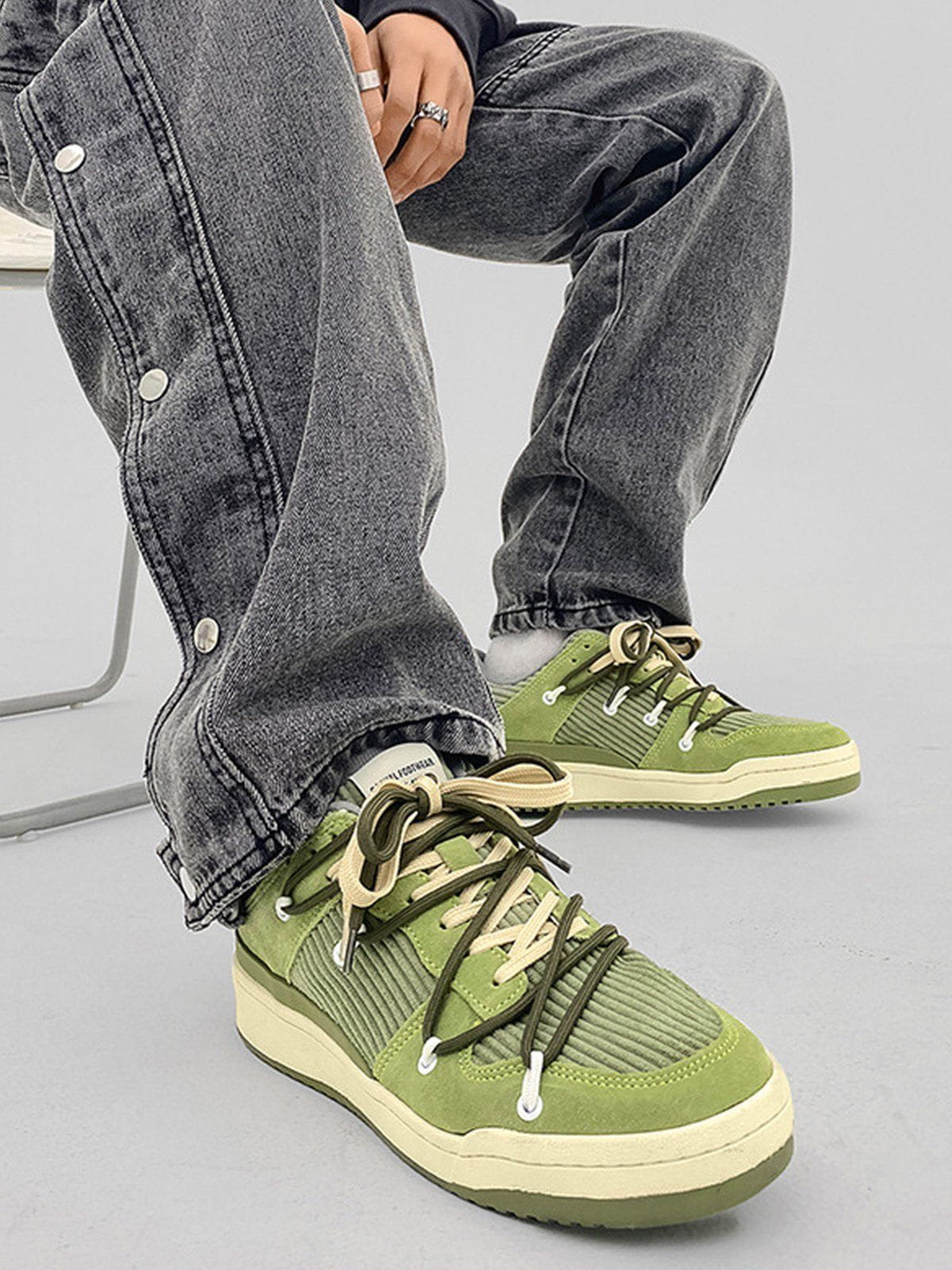 Kicksteria - Vintage Patchwork Board Shoes-kicksteria.com