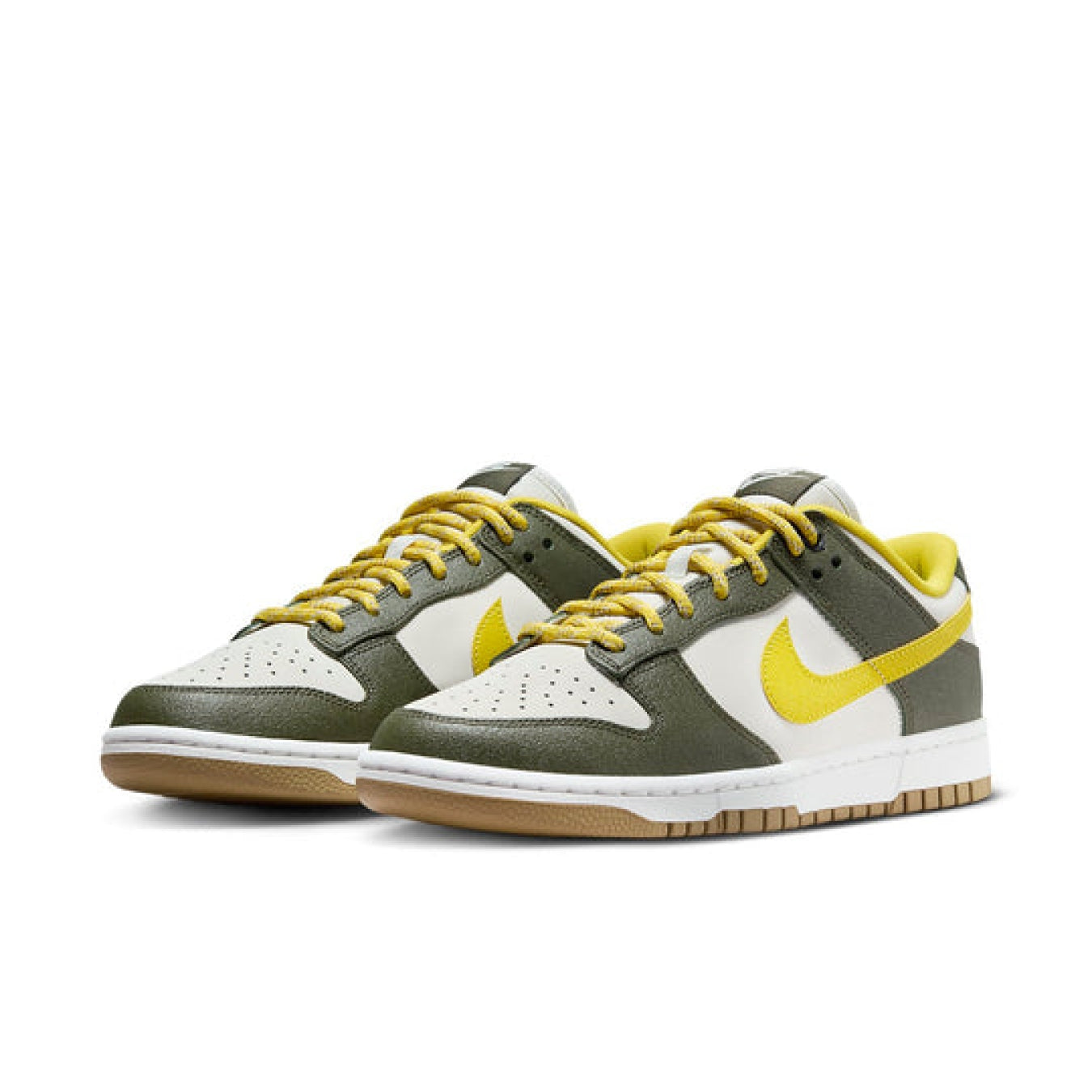 Nike Dunk Low Retro PRM 'Cargo Khaki Vivid Sulfur'
