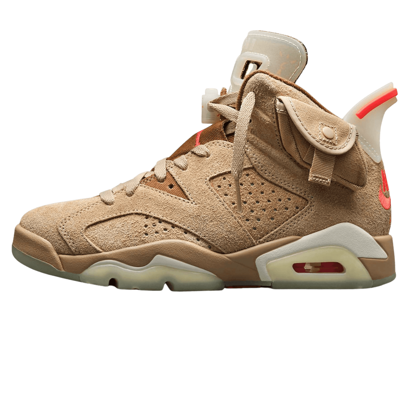 Travis Scott x Air Jordan 6 Retro 'British Khaki'