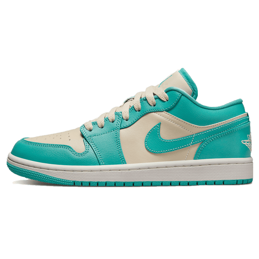 Air Jordan 1 Low Wmns 'Tropical Teal Sandy Beige'