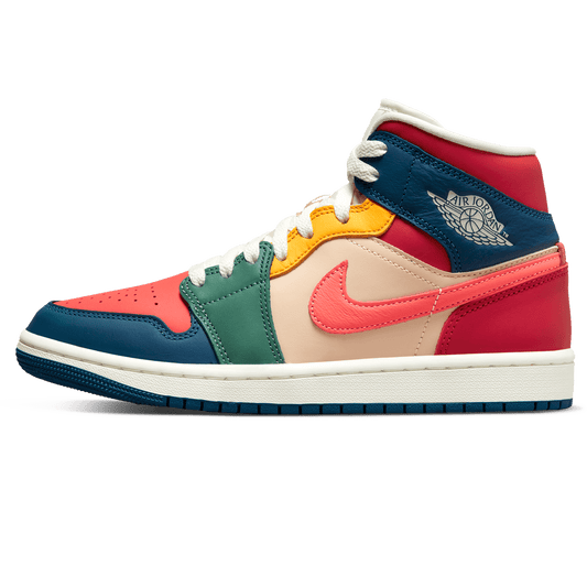 Air Jordan 1 Mid SE Wmns 'Multi-Color'