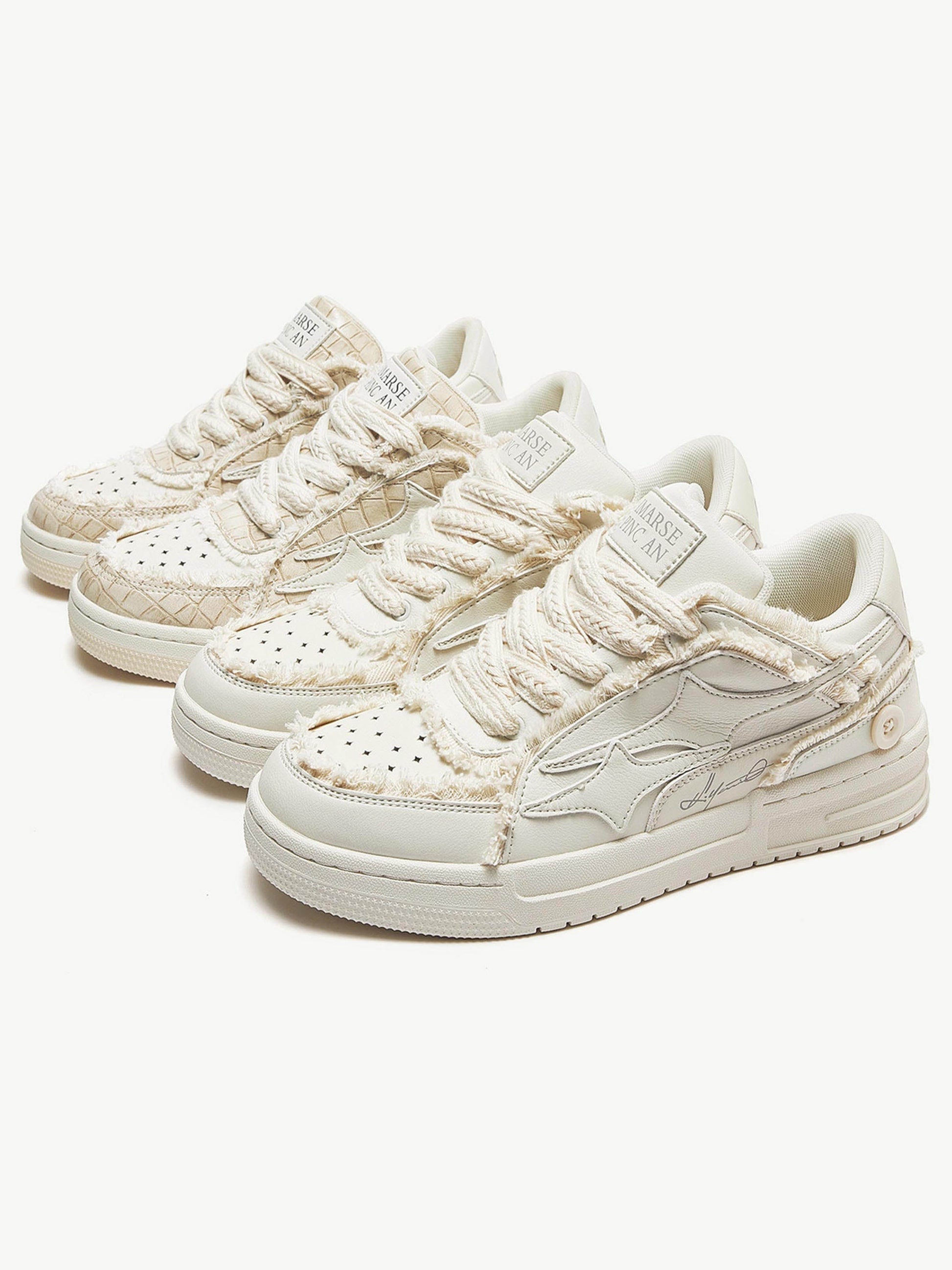 Kicksteria - Casual White Board Shoes-kicksteria.com