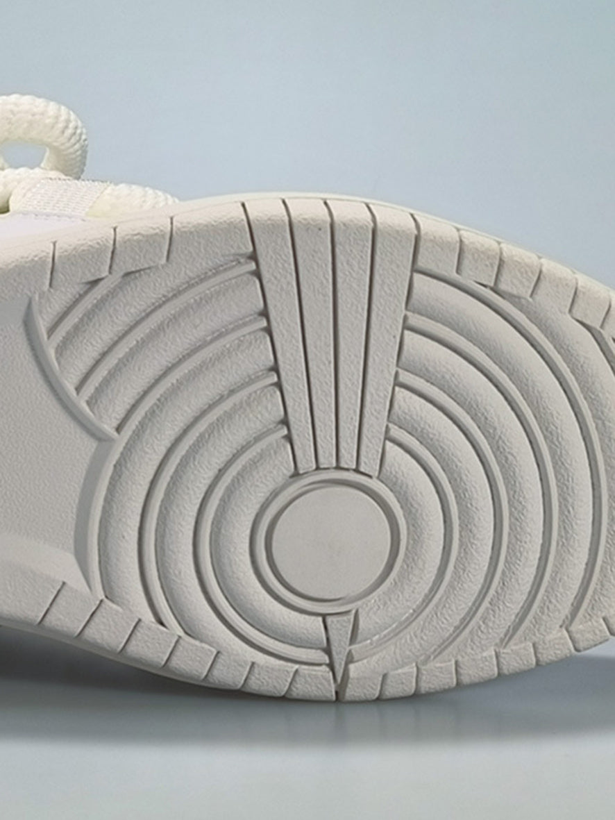 Kicksteria - Dirty Braid Design Skateboard Bread Shoes-kicksteria.com