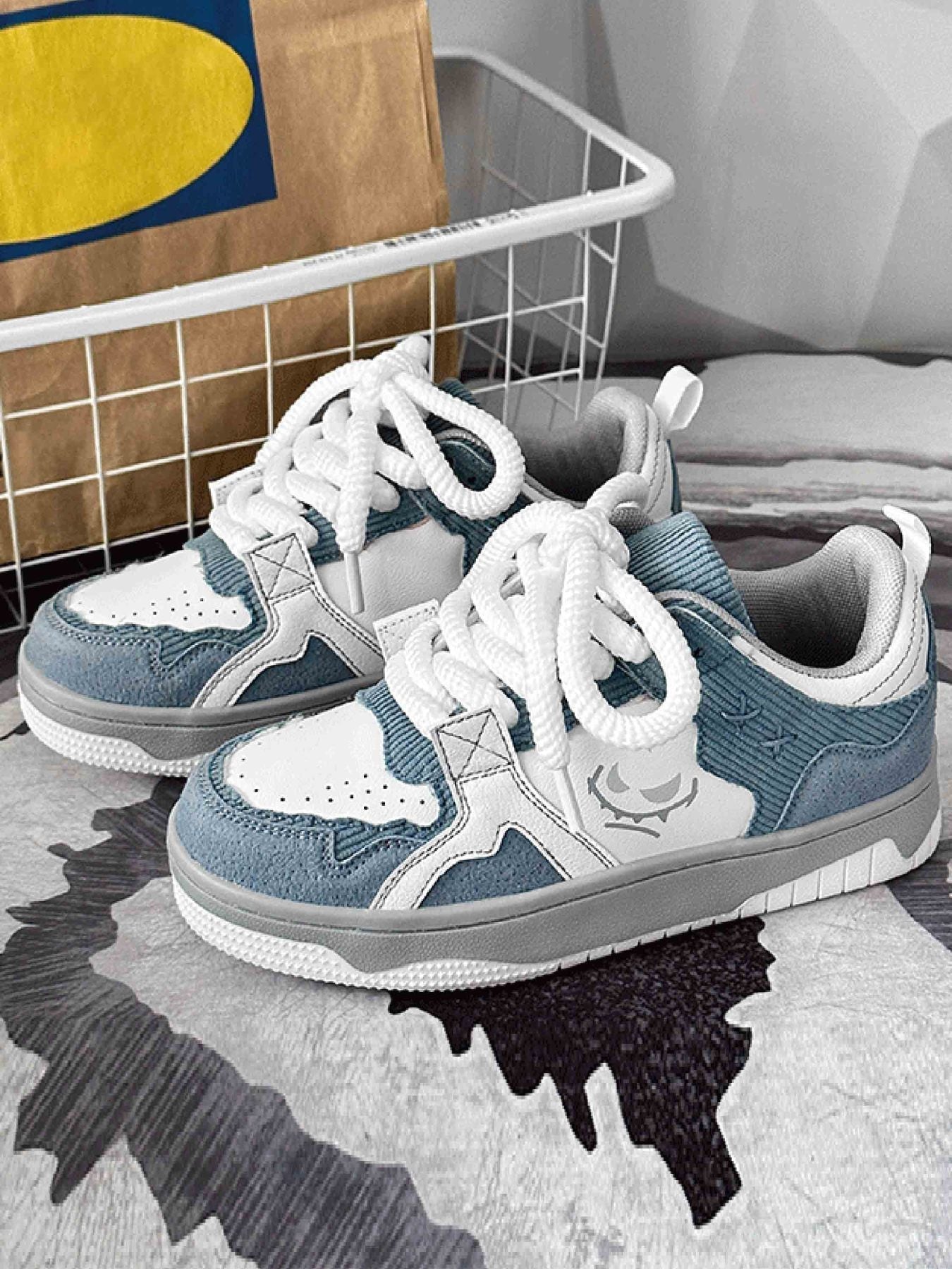 Kicksteria - High Street Breathable Thick Bottom Board Shoes-kicksteria.com