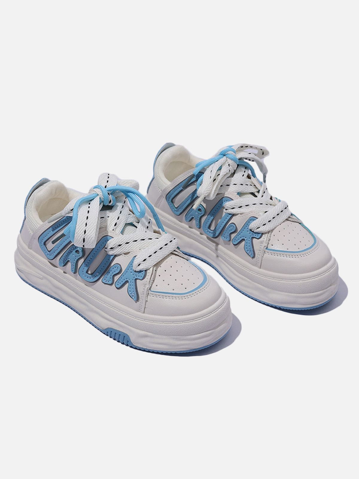 Kicksteria - Letter Patchwork Women Shoes-kicksteria.com