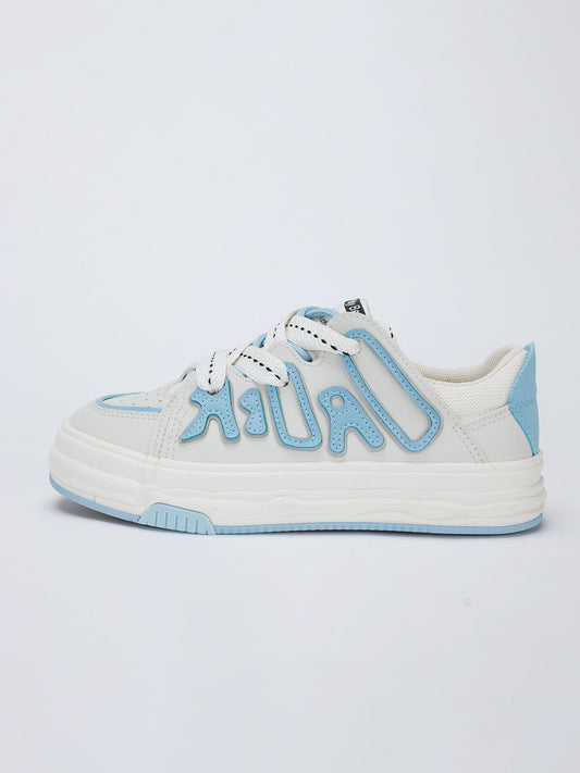 Kicksteria - Letter Patchwork Women Shoes-kicksteria.com