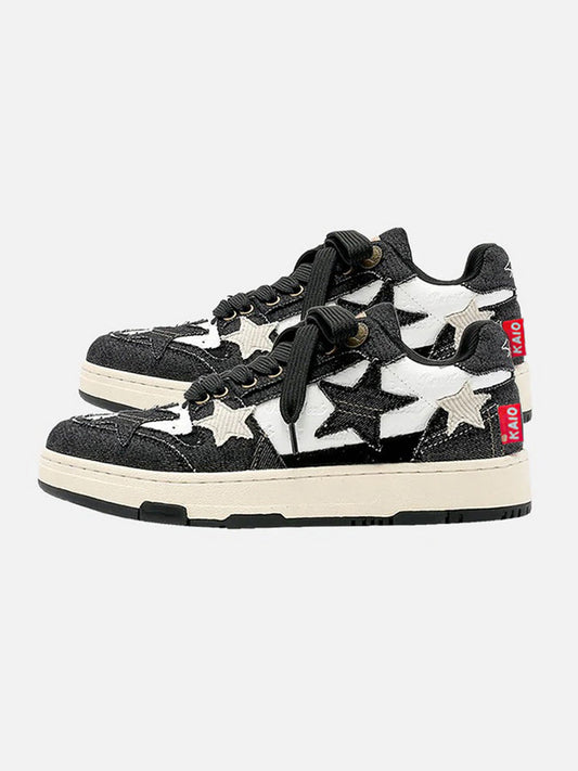 Kicksteria - Retro Star Elements Casual Board Shoes-kicksteria.com