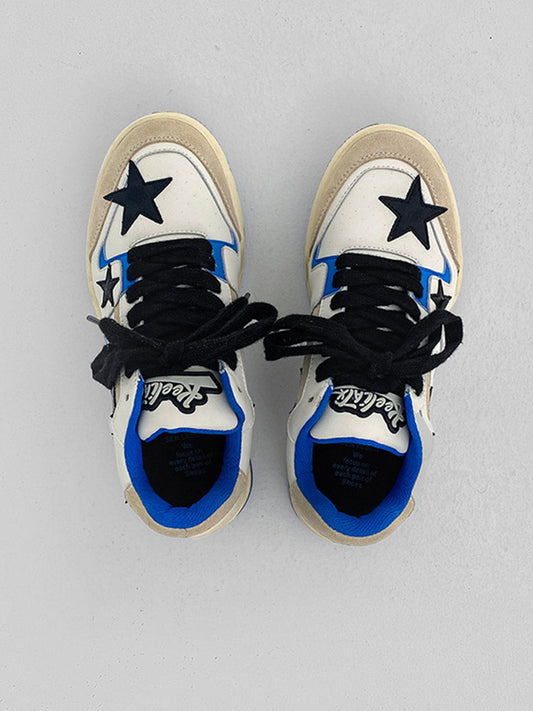 Kicksteria - Star Color Blocking Skate Shoes-kicksteria.com