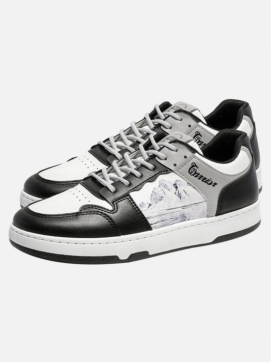 Kicksteria - Versatile Casual Ink Painting Board Shoes-kicksteria.com
