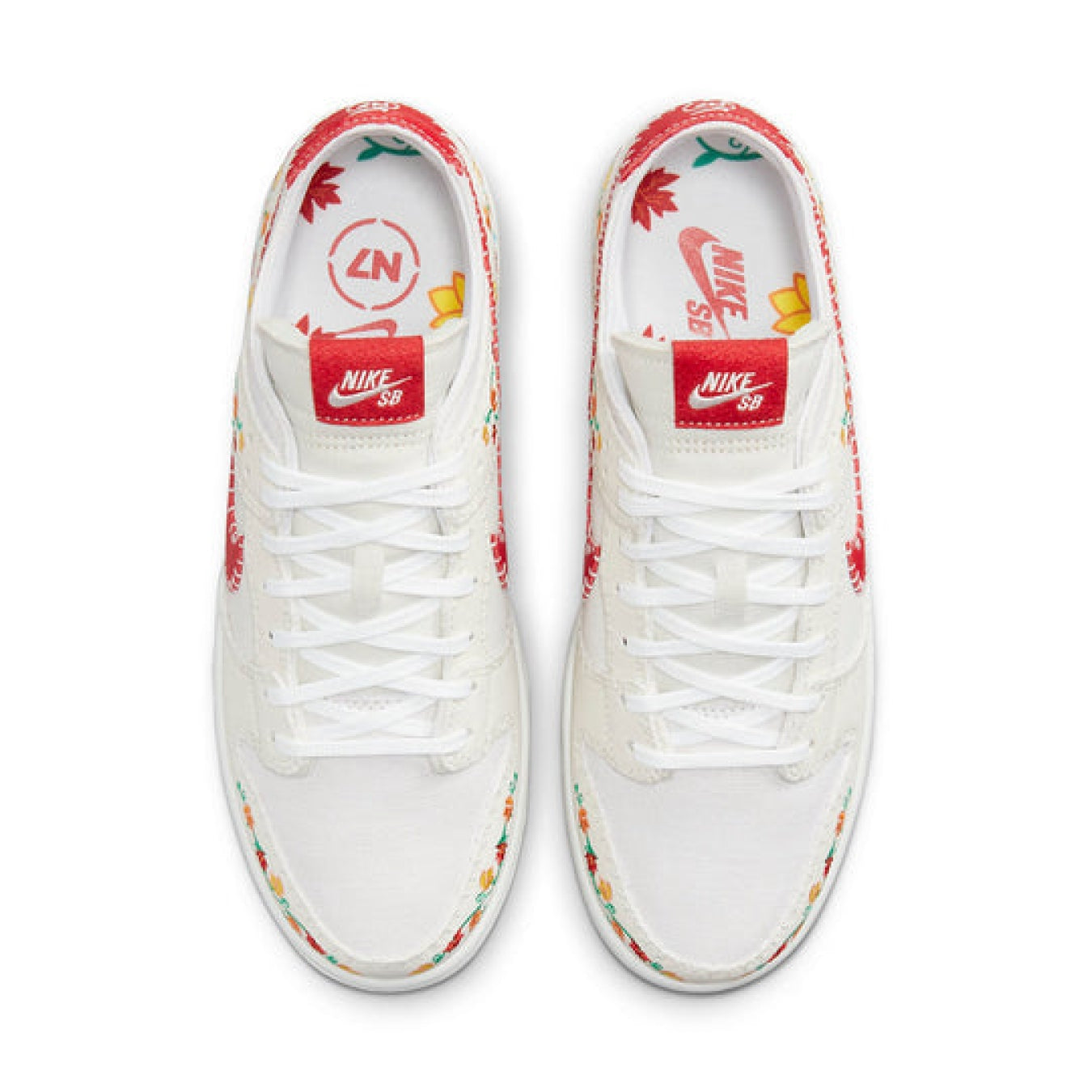 Nike SB Dunk Low 'N7 Opti Yellow University Red'