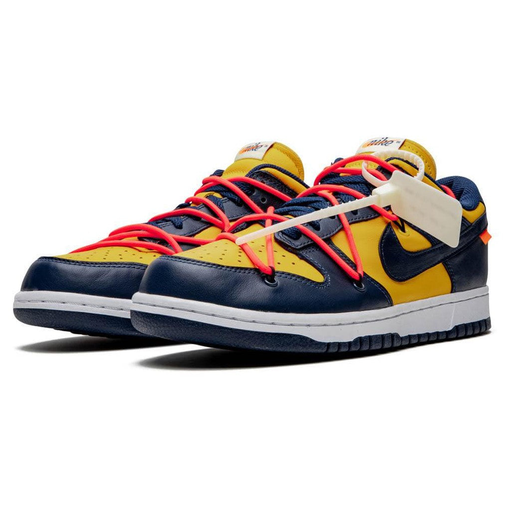 Off-White x Nike Dunk Low 'University Gold'