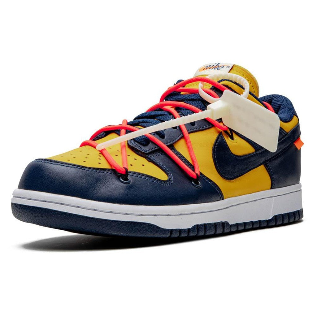 Off-White x Nike Dunk Low 'University Gold'