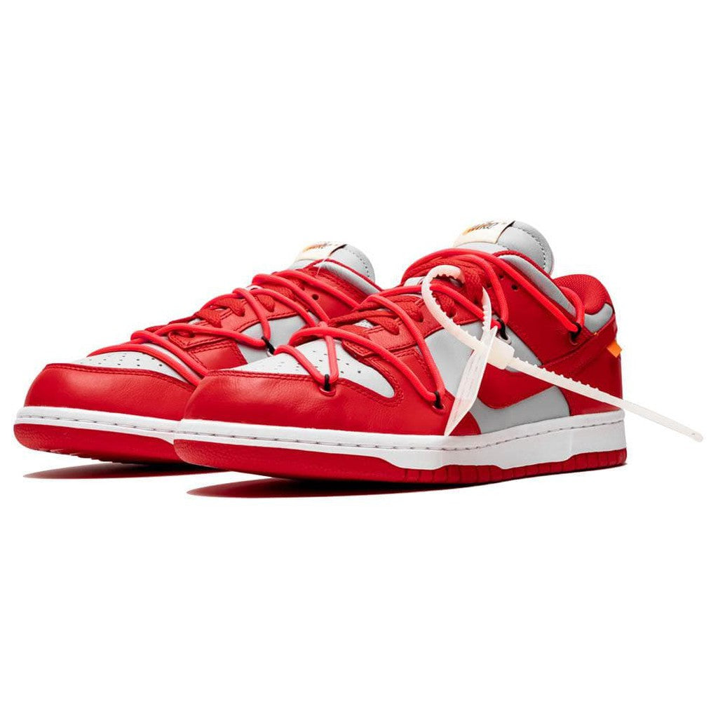 Off-White x Nike Dunk Low 'University Red'