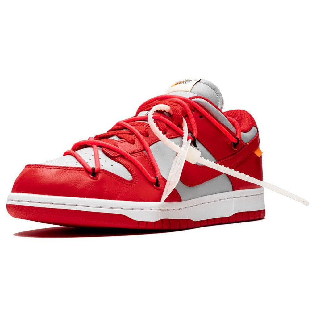 Off-White x Nike Dunk Low 'University Red'