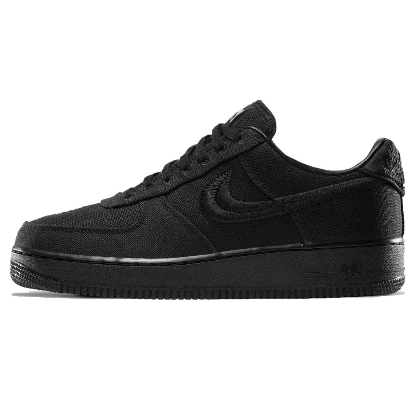 Stussy x Nike Air Force 1 Low 'Triple Black'