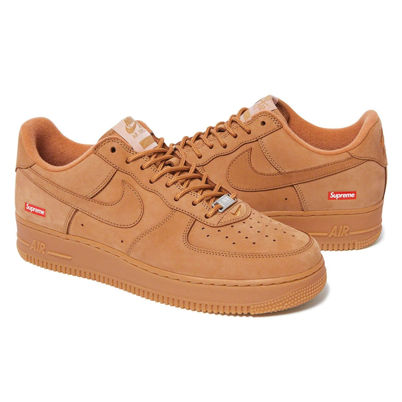 Supreme x Nike Air Force 1 Low SP 'Flax'